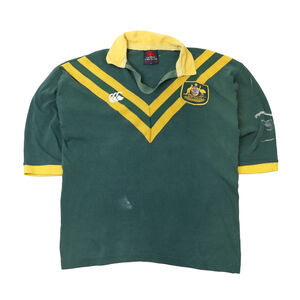 Vintage Canterbury of New Zealand Australia Rugby Shirt Size 44